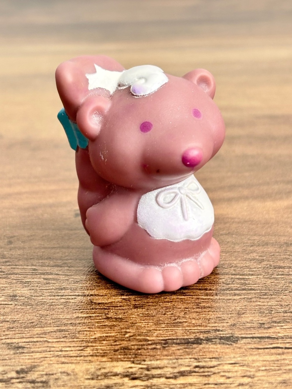 VINTAGE Strawberry Shortcake Angel Cake Pet Soufflé Skunk Toy Figure Kenner 1982